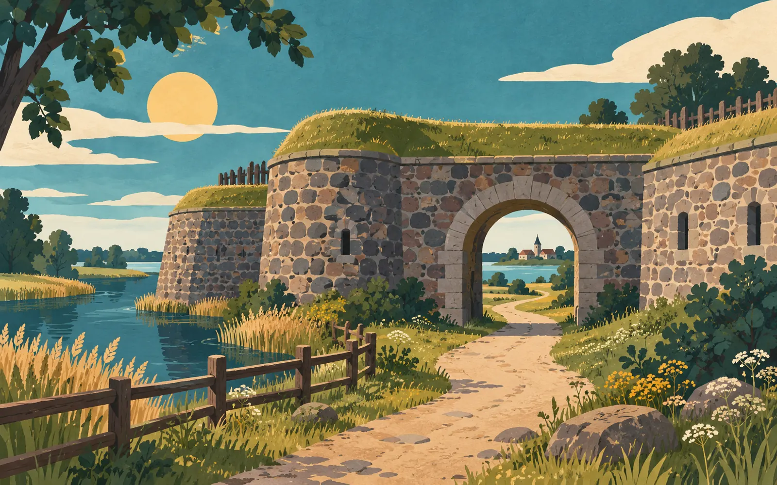 Illustration: fortification