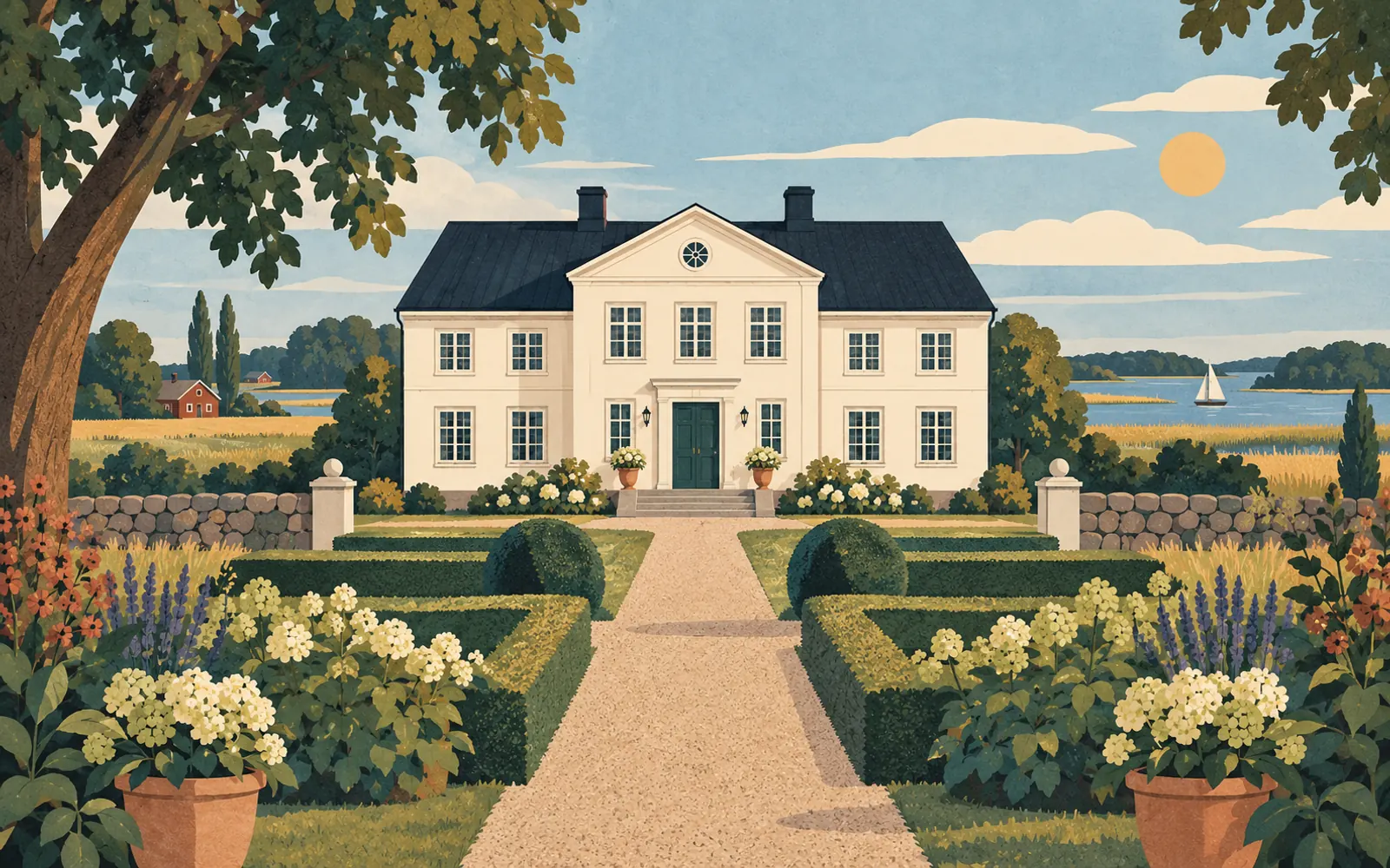 Illustration: manor