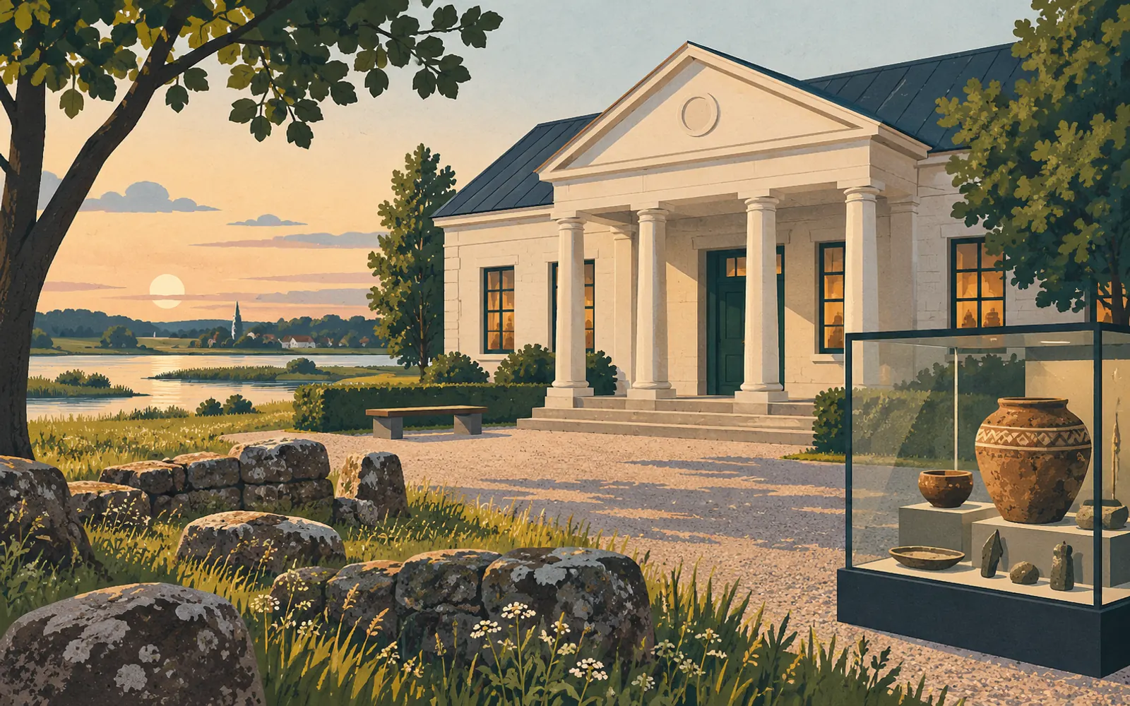 Illustration: museum