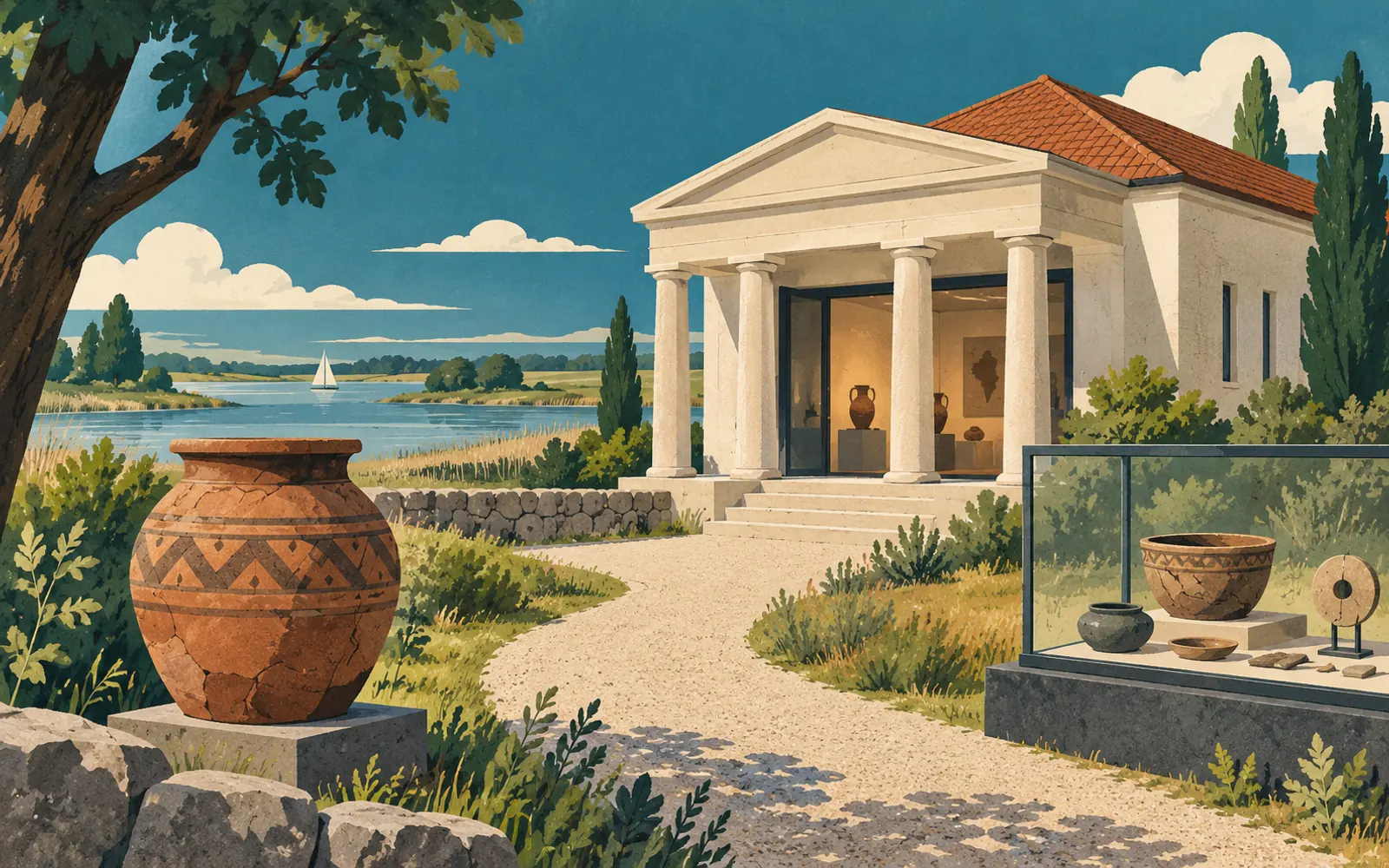 Illustration: museum